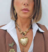 Collana Cuore Animalier